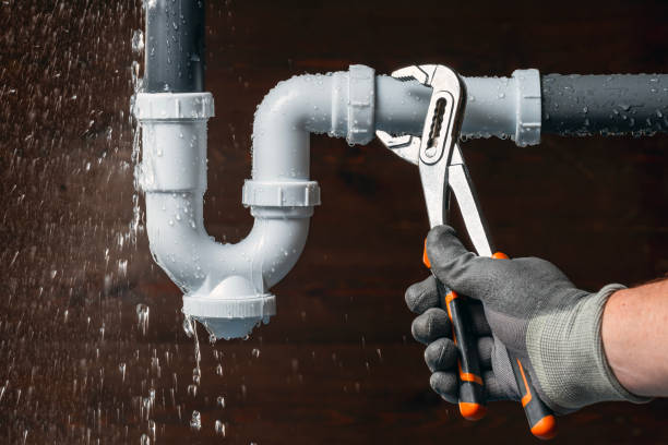 Professional Plumbing technician working in Markleville, IN